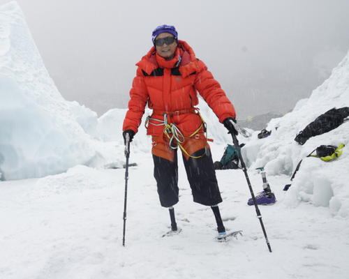 Mit in Oberbayern entwickelten Prothesenschäften auf den Mount Everest
